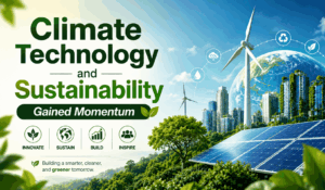 Climate Technology and Sustainability Gained Momentum
