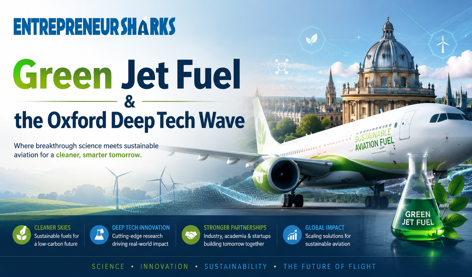 Green Jet Fuel & the Oxford Deep Tech Wave