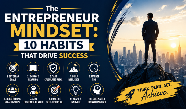 The Entrepreneur Mindset: 10 Habits That Drive Success”