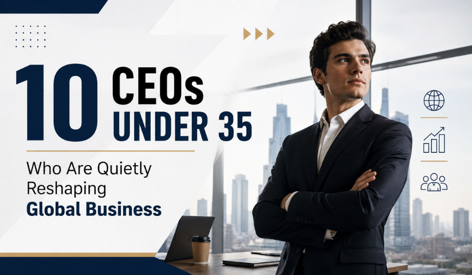 10 CEOs Under 35 Who Are Quietly Reshaping Global Business