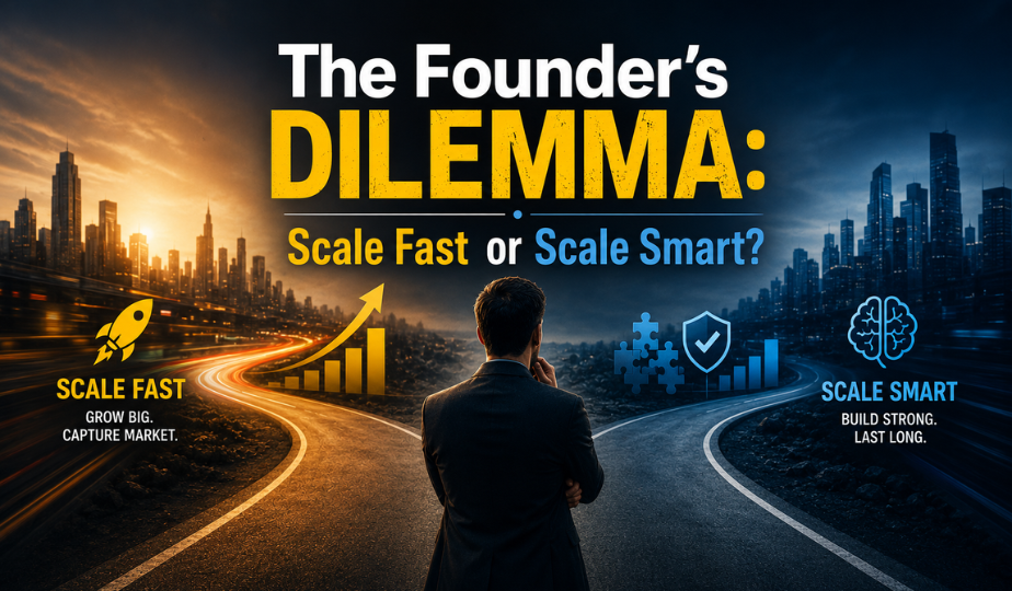 The Founder’s Dilemma: Scale Fast or Scale Smart?