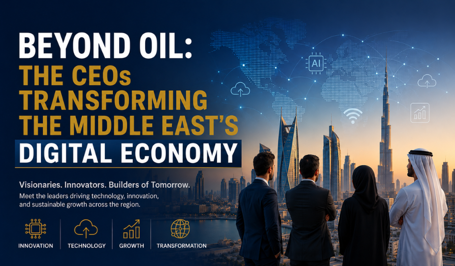Beyond Oil: The CEOs Transforming the Middle East’s Digital Economy