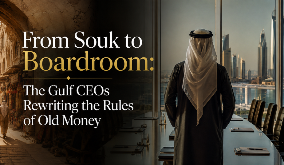 From Souk to Boardroom: The Gulf CEOs Rewriting the Rules of Old Money