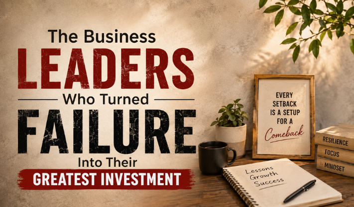 The Business Leaders Who Turned Failure Into Their Greatest Investment