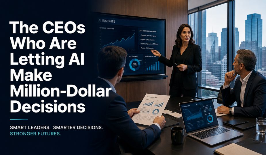 The CEOs Who Are Letting AI Make Million-Dollar Decisions
