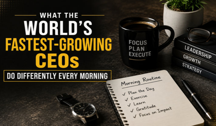 What the World’s Fastest-Growing CEOs Do Differently Every Morning