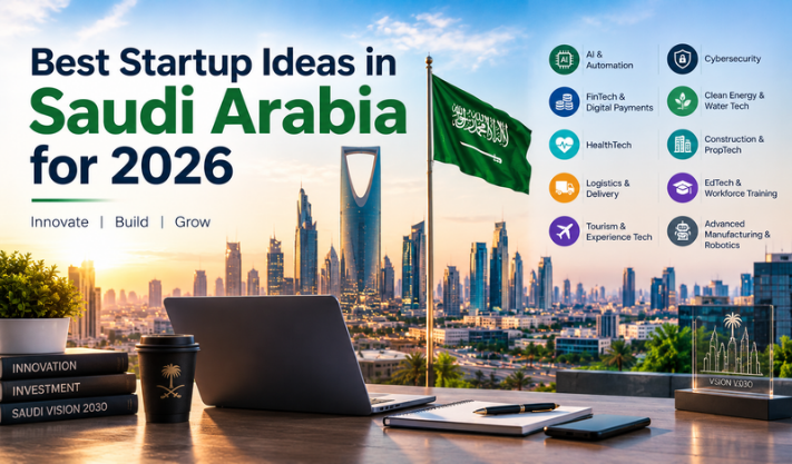 Best Startup Ideas in Saudi Arabia for 2026