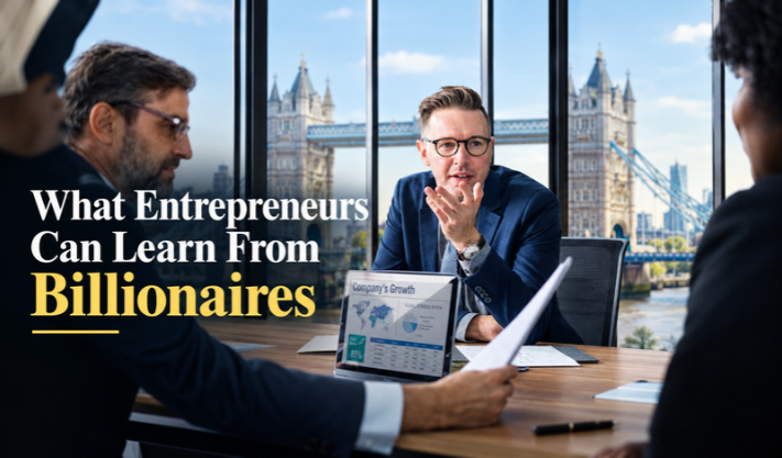 What Entrepreneurs Can Learn From Billionaires